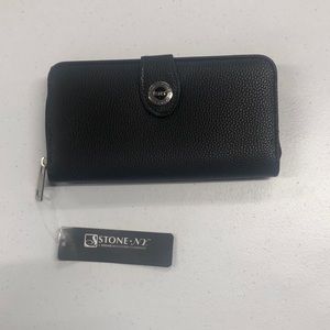 Stone New York women’s faux leather wallet